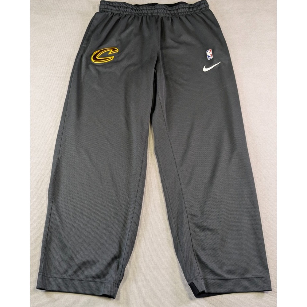 Cleveland Cavaliers Pants Mens 3XL Gray Nike Dri-Fit Sweatpants Training NBA